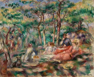 Picnic by Pierre-Auguste Renoir Oil Painting