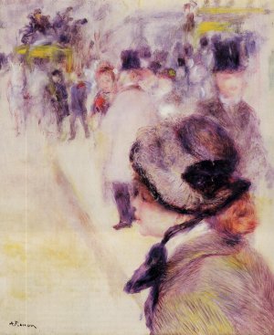 Place Clichy by Pierre-Auguste Renoir Oil Painting