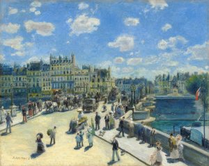 Pont Neuf, Paris by Pierre-Auguste Renoir Oil Painting