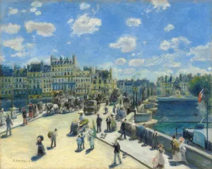Pont Neuf, Paris by Pierre-Auguste Renoir Oil Painting