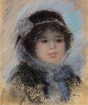 Portrait de Femme by Pierre-Auguste Renoir Oil Painting