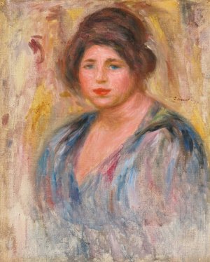 Portrait de Femme by Pierre-Auguste Renoir Oil Painting