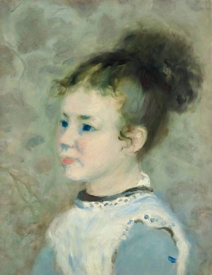 Portrait de Jeanne Sisley by Pierre-Auguste Renoir Oil Painting