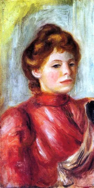 Portrait of a Woman 7 by Pierre-Auguste Renoir Oil Painting