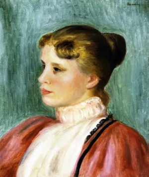 Portrait of a Woman by Pierre-Auguste Renoir - Oil Painting Reproduction