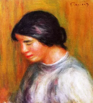 Portrait of a Young Girl 2 painting by Pierre-Auguste Renoir