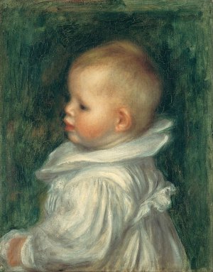 Portrait of Claude Renoir by Pierre-Auguste Renoir Oil Painting