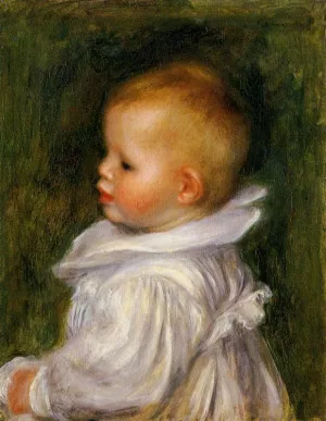 Portrait of Claude Renoir by Pierre-Auguste Renoir - Oil Painting Reproduction