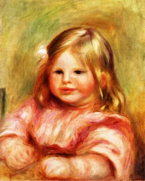 Portrait of Coco painting by Pierre-Auguste Renoir