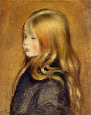 Portrait of Edmond Renoir, Jr. by Pierre-Auguste Renoir Oil Painting