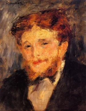 Portrait of Eugene Pierre Lestringuez painting by Pierre-Auguste Renoir