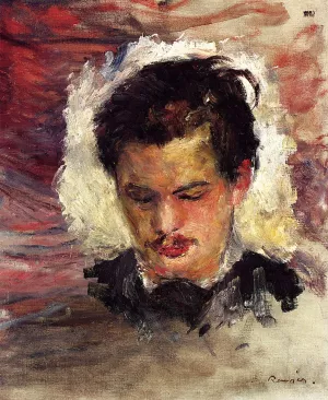 Portrait of Georges Riviere by Pierre-Auguste Renoir - Oil Painting Reproduction