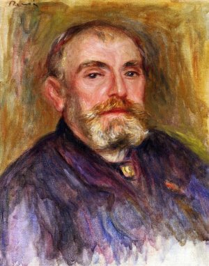 Portrait of Henri Lerolle by Pierre-Auguste Renoir Oil Painting
