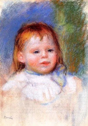 Portrait of Jean Renoir by Pierre-Auguste Renoir - Oil Painting Reproduction
