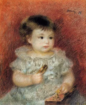Portrait of Lucien Daudet by Pierre-Auguste Renoir - Oil Painting Reproduction