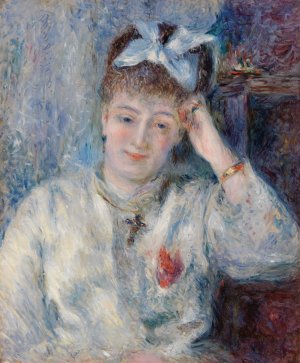 Portrait of Mademoiselle Marie Murer by Pierre-Auguste Renoir Oil Painting