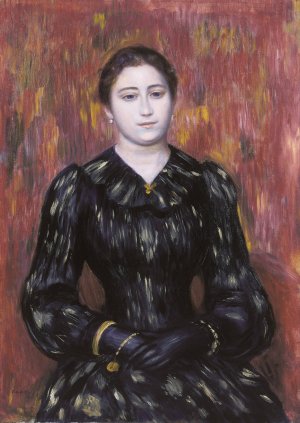 Portrait of Mme. Paulin by Pierre-Auguste Renoir Oil Painting