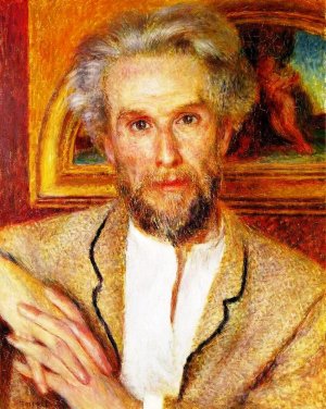 Portrait of Victor Chocquet by Pierre-Auguste Renoir Oil Painting