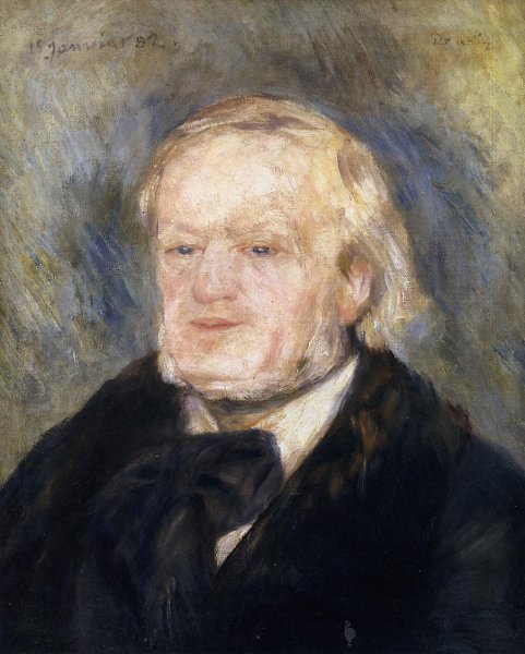 Richard Wagner by Pierre-Auguste Renoir - Hand-Painted Oil Painting Reproduction