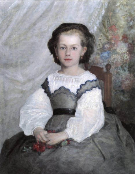 Romaine Lacaux II by Pierre-Auguste Renoir - Hand-Painted Oil Painting Reproduction