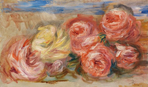 Rosen  by Pierre-Auguste Renoir - Hand-Painted Oil Painting Reproduction