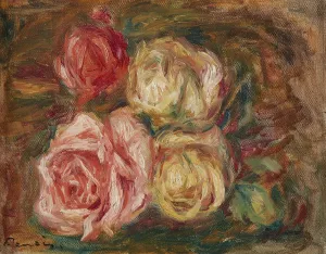 Roses by Pierre-Auguste Renoir Oil Painting