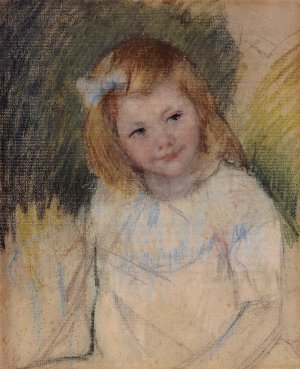 Sara Looking to the Right by Pierre-Auguste Renoir Oil Painting