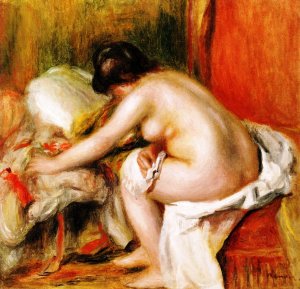 Seated Bather 2 by Pierre-Auguste Renoir Oil Painting