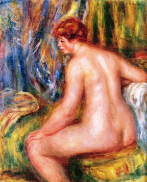 Seated Bather 3 by Pierre-Auguste Renoir Oil Painting