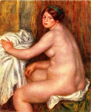 Seated Bather 5 by Pierre-Auguste Renoir Oil Painting