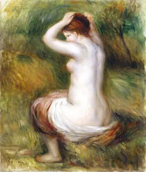 Seated Nude II by Pierre-Auguste Renoir Oil Painting