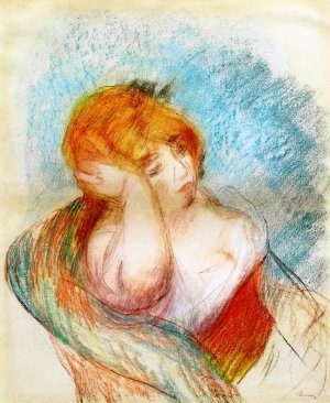 Seated Woman 2 by Pierre-Auguste Renoir Oil Painting