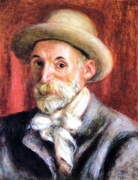 Main Product Photo of Self Portrait 2 Painting by Pierre-Auguste Renoir