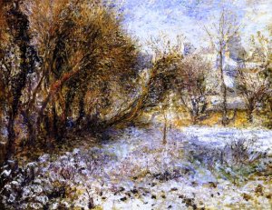 Snowy Landscape by Pierre-Auguste Renoir Oil Painting
