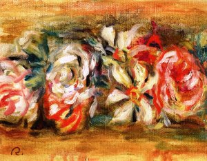 Spray of Flowers by Pierre-Auguste Renoir Oil Painting