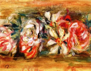 Spray of Flowers by Pierre-Auguste Renoir Oil Painting