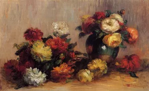 Sprays of Flowers by Pierre-Auguste Renoir - Oil Painting Reproduction