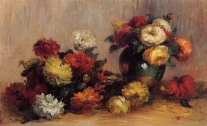 Sprays of Flowers by Pierre-Auguste Renoir Oil Painting