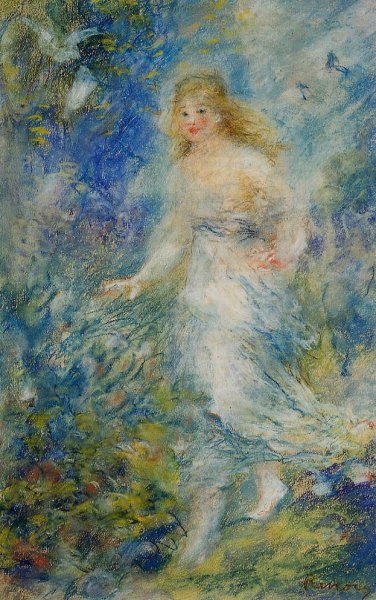 Main Product Photo of Spring The Four Seasons Painting by Pierre-Auguste Renoir