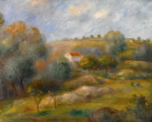 Springtime in Essoyes by Pierre-Auguste Renoir Oil Painting