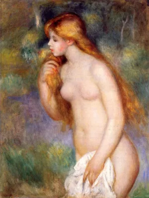 Standing Bather by Pierre-Auguste Renoir - Oil Painting Reproduction