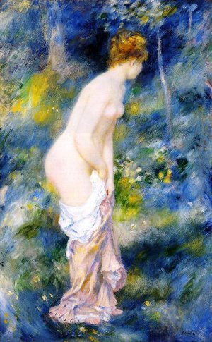 Standing Bather by Pierre-Auguste Renoir Oil Painting