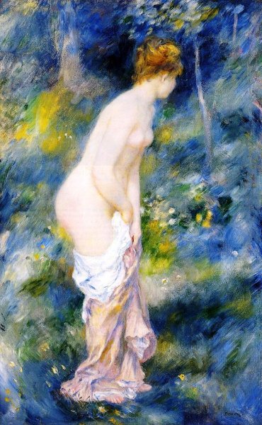 Standing Bather by Pierre-Auguste Renoir - Hand-Painted Oil Painting Reproduction