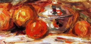 Still Life 3 by Pierre-Auguste Renoir - Oil Painting Reproduction