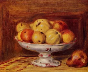 Still Life with Apples and Pears by Pierre-Auguste Renoir Oil Painting