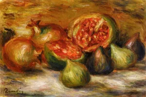 Still Life with Figs by Pierre-Auguste Renoir - Oil Painting Reproduction