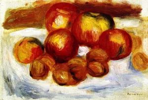 Still Life with Fruit 2 by Pierre-Auguste Renoir - Oil Painting Reproduction