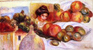 Still Life with Fruit 5 Oil painting by Pierre-Auguste Renoir