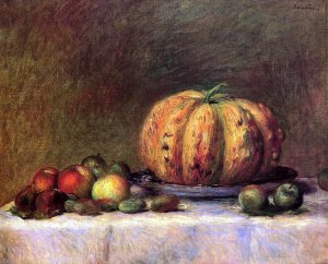 Still Life with Fruit 6 by Pierre-Auguste Renoir Oil Painting