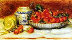 Strawberries by Pierre-Auguste Renoir - Oil Painting Reproduction